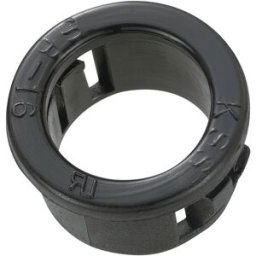 TRU COMPONENTS TC-SBR16203 Passe-câbles Ø max. des bornes 12.7 mm Epaisseur de plaque (maxi) 3.2 mm Polyamide noir 100 pc(s)