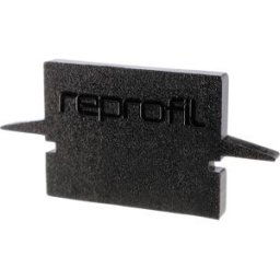 Deko Light 979042 Endkappe H-ET-01-10 Set 2 Stk, Schwarz Capuchon dextrémité pour profilé plastique (L x l x H) 25 x 6 x 12 mm 1 pc(s)
