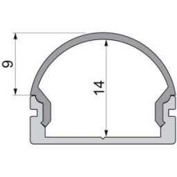 Deko Light 979592 Endkappe R-AU-01-15 Set 2 Stk, Schwarz Capuchon dextrémité pour profilé plastique (L x l x H) 21 x 6 x 16 mm 1 pc(s)