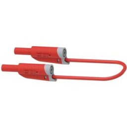 Electro PJP 2710-IEC-CD1-200R Cordon de mesure Banane mâle 4 mm Banane mâle 4 mm 2.00 m rouge 1 pc(s)