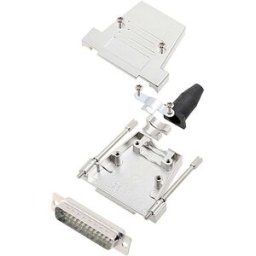 encitech DTSL25-LJSRG-T-DBP-W-K 6355-8040-03 Kit embase SUB-D mâle 180 ° Nombre de pôles: 25 fût à souder 1 pc(s)