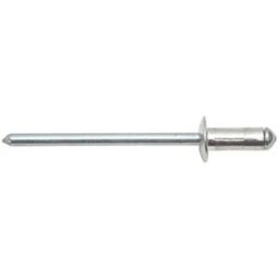 SWG 915406425 Rivet arrondi et plat (Ø x L) 4 mm x 10 mm aluminium 100 pc(s)