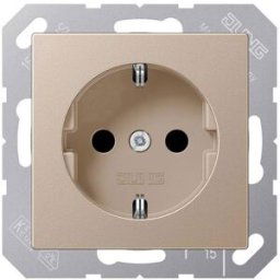 Jung simple Insert Prise de courant champagne A1520NCH 1 pc(s)