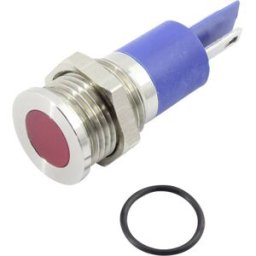 TRU COMPONENTS 1605985 Voyant de signalisation LED rouge 24 V DC/AC 60 mcd