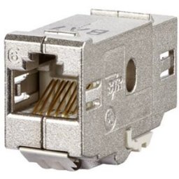 Module RJ45 encastrable E-Dat CAT 6 Metz Connect 1309A0-I