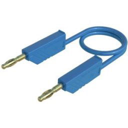 SKS Hirschmann MLN 150/2,5 BL Cordon de mesure Banane mâle 4 mm Banane mâle 4 mm 1.50 m bleu 1 pc(s)