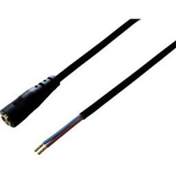 Câble de raccordement basse tension TRU COMPONENTS TC-2511304 DC femelle - extrémité(s) ouverte(s) 5.50 mm 2.10 mm 1.00 m 1 pc(s)