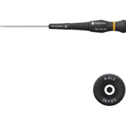 BERNSTEIN Tools for Electronics Clé à douille 2,0 mm, avec manche antistatique Bernstein 6-612