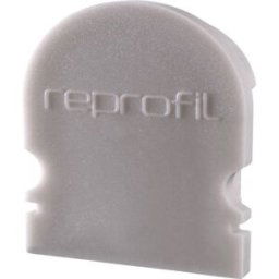 Deko Light 979611 Endkappe R-AU-02-15 Set 2 Stk, Grau Capuchon dextrémité pour profilé plastique (L x l x H) 21 x 6 x 24 mm 1 pc(s)