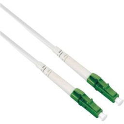 Roline 21.15.8600 fibre optique Câble réseau, câble patch LC 1.00 m blanc 1 pc(s)