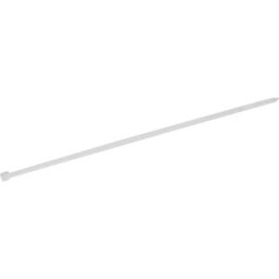 TRU COMPONENTS 1578069 Serre-câble 450 mm 7.20 mm blanc stabilisé à la chaleur 100 pc(s)