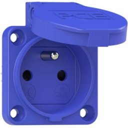 PC Electric 104-0bsc Prise à contact de protection IP54 bleu