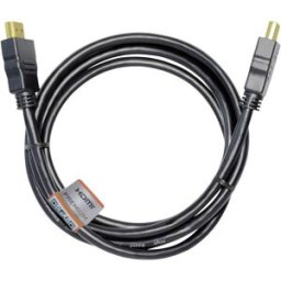 Câble de raccordement Maxtrack HDMI Fiche mâle HDMI-A, Fiche mâle HDMI-A 3.00 m noir C 215-3 L 4K UHD Câble HDMI