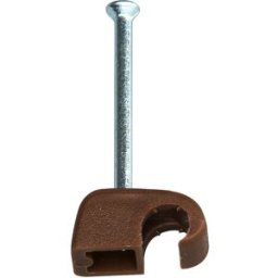 Kopp 342606089 Cavalier 342606089 Plage de Ø du faisceau 4 à 7 mm marron 50 pc(s)