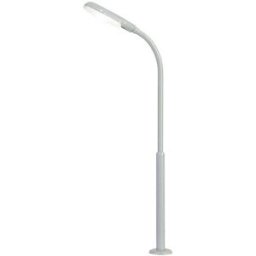 Réverbère en col de cygne simple Viessmann Modelltechnik 6490 modèle fini N 1 pc(s)