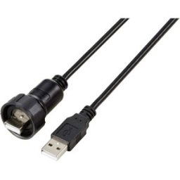 Adaptateur USB 2.0 avec câble de 1 M. TC-12775064 TRU COMPONENTS Contenu: 1 pc(s)