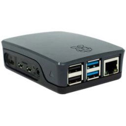 Boîtier pour ordinateur monocarte Raspberry Pi® SC0230 noir 1 pc(s)