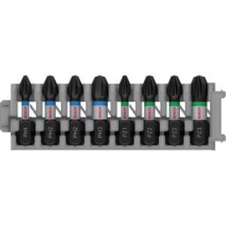 Bosch Accessories 2608522323 2608522323 Embout cruciforme PH 1, PH 2, PH 3, PZ 2, PZ 3 1 set