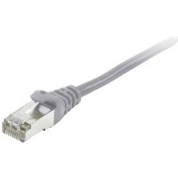 Equip 605505 RJ45 Câble réseau, câble patch CAT 6 S/FTP 7.50 m gris contacts dorés 1 pc(s)