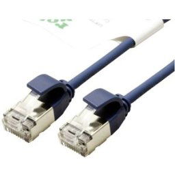 Roline green 21.44.3345 RJ45 Câble réseau, câble patch CAT 6a U/FTP 2.00 m bleu non blindé, sans halogène, ignifuge 1 pc(s)
