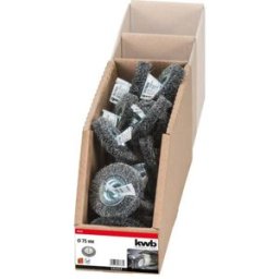 kwb Brosses à disques, fil dacier HSS ondulé, double épaisseur, pour une utilisation avec les perceuses et les visseuses sans fil 607933 1 pc(s)