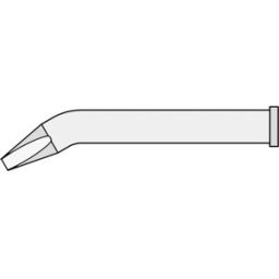 Weller XT BX Panne de fer à souder forme de burin, coudée Taille de la panne 2.4 mm Longueur de la panne 51.5 mm Contenu 1 pc(s)