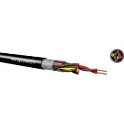 Kabeltronik LiYCY Câble de commande 6 x 0.09 mm² noir 097062809 Marchandise vendue au mètre