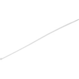 TRU COMPONENTS 1578027 Serre-câble 400 mm 4.80 mm blanc stabilisé à la chaleur 100 pc(s)