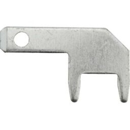 Languette 2.8 x 0.5 mm Vogt Verbindungstechnik 378905.68 90 ° non isolé métal 100 pc(s)