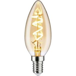 Paulmann 28951 LED E14 forme de flamme 4 W or (Ø x H) 35 mm x 98 mm 1 pc(s)