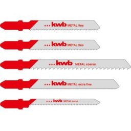 kwb 617290 SET de lames de scie sauteuse pour métal 5 pc(s)