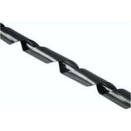 Hama Tube guide-câbles Polyéthylène noir flexible (Ø x L) 30 mm x 2500 mm 1 pc(s) 00220994