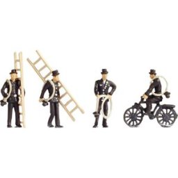 4 figurines de ramoneurs NOCH H0 15052