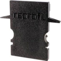 Deko Light 979142 Endkappe H-ET-02-08 Set 2 Stk, Schwarz Capuchon dextrémité pour profilé plastique (L x l x H) 23 x 6 x 20 mm 1 pc(s)