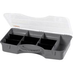 Alutec Mallette de rangement (L x l x H) 360 x 240 x 70 mm Nombre de compartiments: 10 Contenu 1 pc(s)