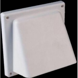 Wallair N34810 Bouche daération avec clapet anti-retour plastique Convient pour Ø de tube: 12.5 cm