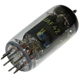 BTB Vertrieb UAF 42 = 12 S 7 Tube électronique Diode-pentode 100 V 2.8 mA Nombre de pôles: 8 Culot: rimlock 8 broches Contenu 1 pc(s)