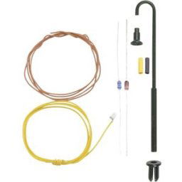 Viessmann Modelltechnik N Lampadaire de modélisme en forme darc simple kit 6624 1 pc(s)