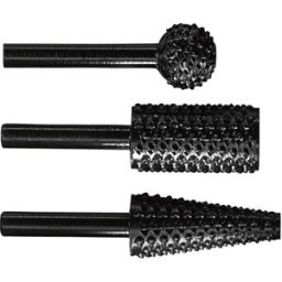 Assortiment de 3 râpes à bois Ø6mm Bosch 2609255302