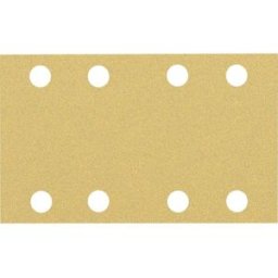 Bosch Accessories EXPERT C470 2608900879 Papier abrasif pour ponceuse vibrante perforé Grain 80 (L x l) 133 mm x 80 mm 10 pc(s)