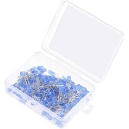 TRU COMPONENTS LED bleu rond 5 mm 2180 mcd 30 ° 20 mA 2.7 V, 3.4 V