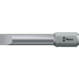 Embout pour vis à tête fendue 10 mm Wera 05057235001 Acier à outils extra-rigide, allié Forme (embouts): D 8 1 pc(s)