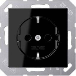 Jung simple Insert Prise de courant noir A1520SW 1 pc(s)