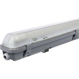 Luminaire à LED étanche Müller-Licht Aqua-Promo 1/60 grey Gen. 6 LED G13 10 W blanc neutre