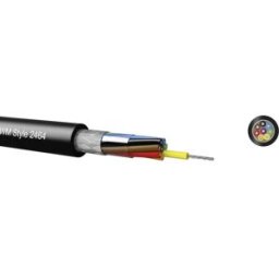 Kabeltronik LiYCY Câble de commande 8 x 0.22 mm² noir 96082409 Marchandise vendue au mètre