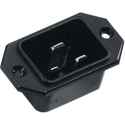 Connectique pour appareils réfrigérants série (connecteur réseau) 42R K & B 42R081121 embase mâle verticale Nombre total de pôles: 2 + PE 16 A noir 1 pc(s)