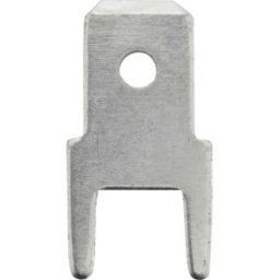 Languette 4.8 x 0.8 mm Vogt Verbindungstechnik 382508.28 180 ° non isolé métal 100 pc(s)