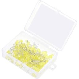 TRU COMPONENTS LED jaune rond 5 mm 420 mcd 30 ° 20 mA 1.8 V, 2.4 V