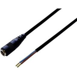 Câble de raccordement basse tension BKL Electronic 072068 DC femelle - extrémité(s) ouverte(s) 5.5 mm 2.5 mm 2.50 m 1 pc(s)
