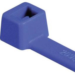 HellermannTyton 116-01816 T18R-PA66-BU-C1 Serre-câble 100 mm 2.50 mm bleu 100 pc(s)